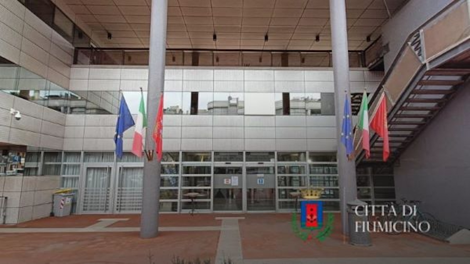 La sede del Comune di Fiumicino
