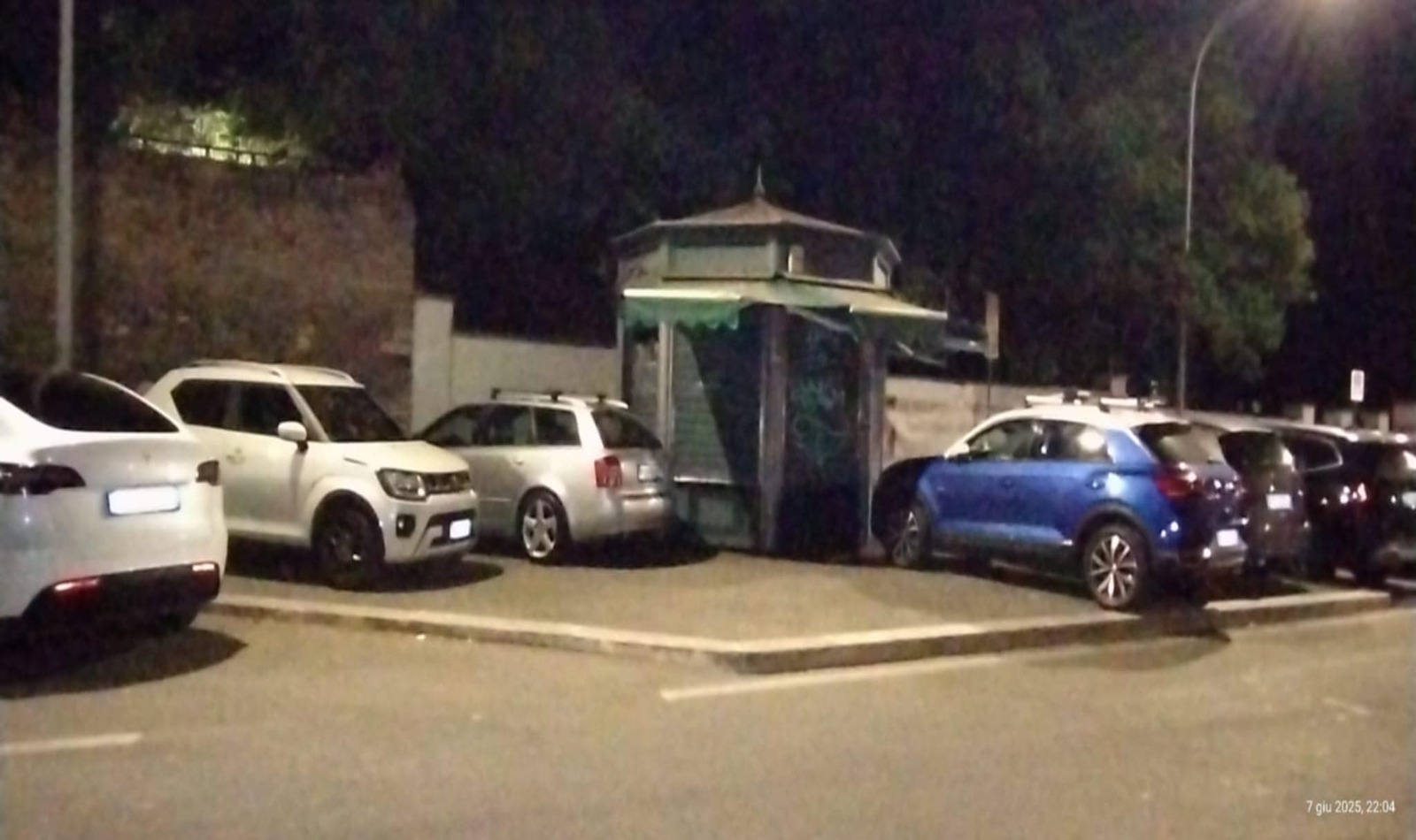 concerto parcheggi selvaggi