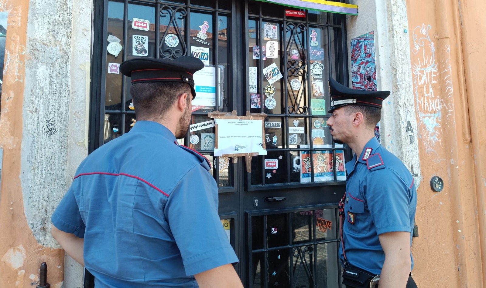Locale chiuso a Monterotondo