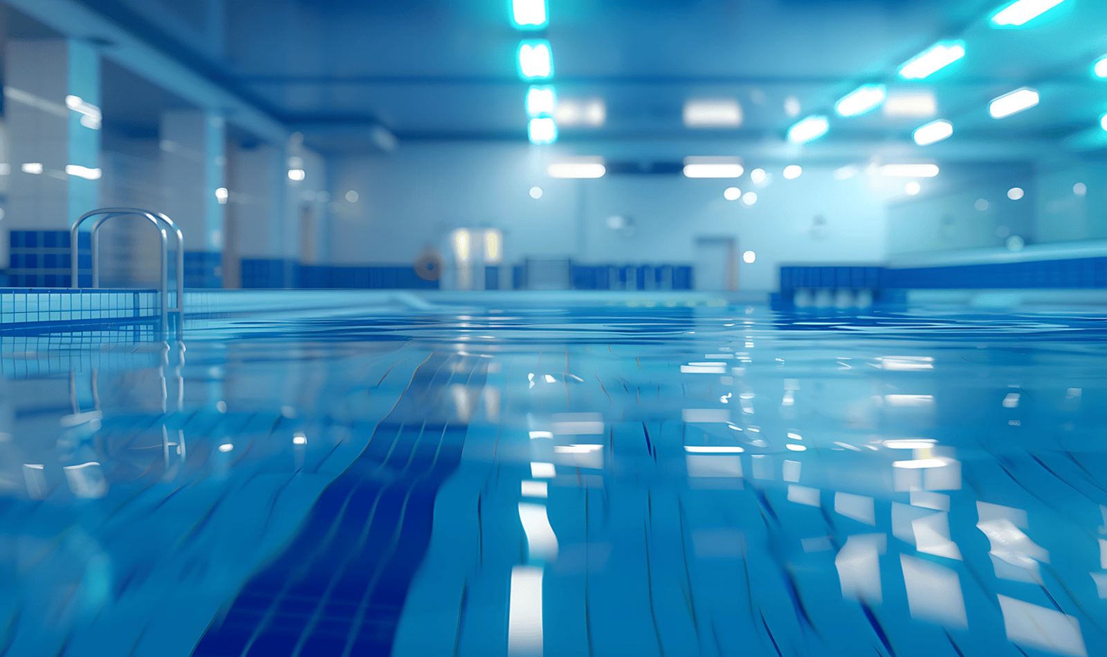Roma, la piscina della Borghesiana