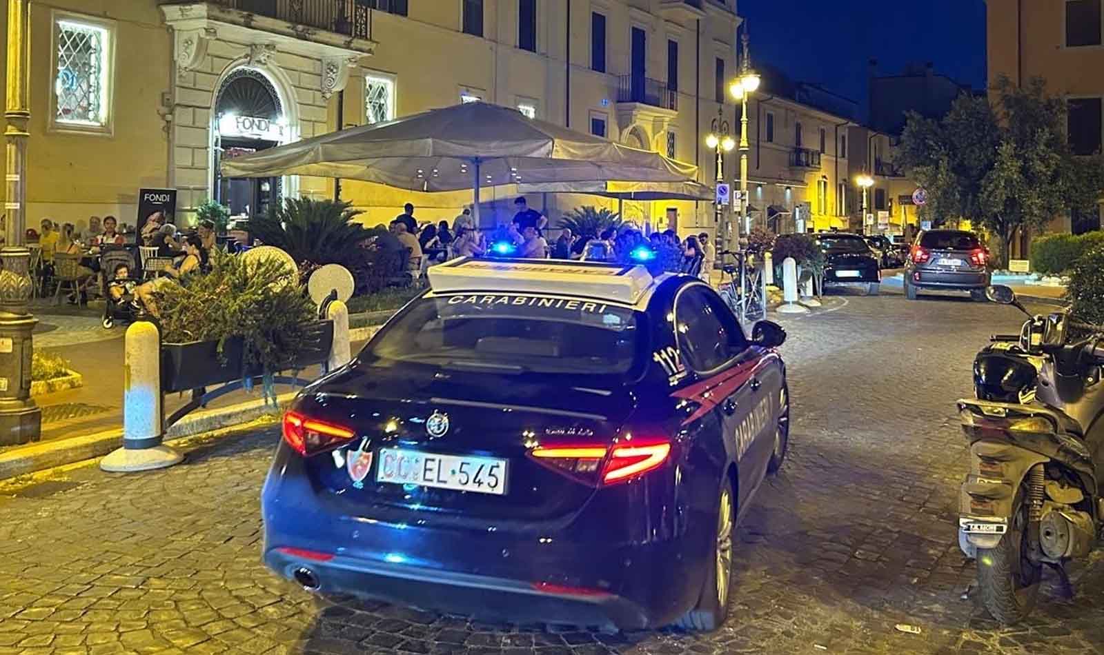 Carabinieri in azione a Frascati