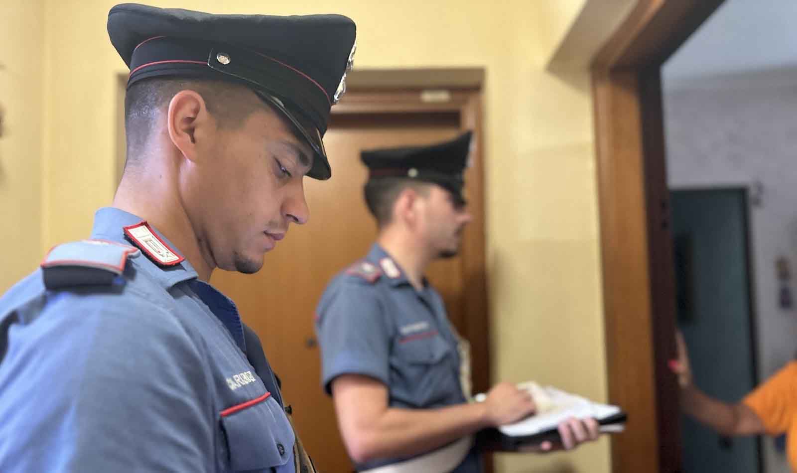 Carabinieri in azione a Roma