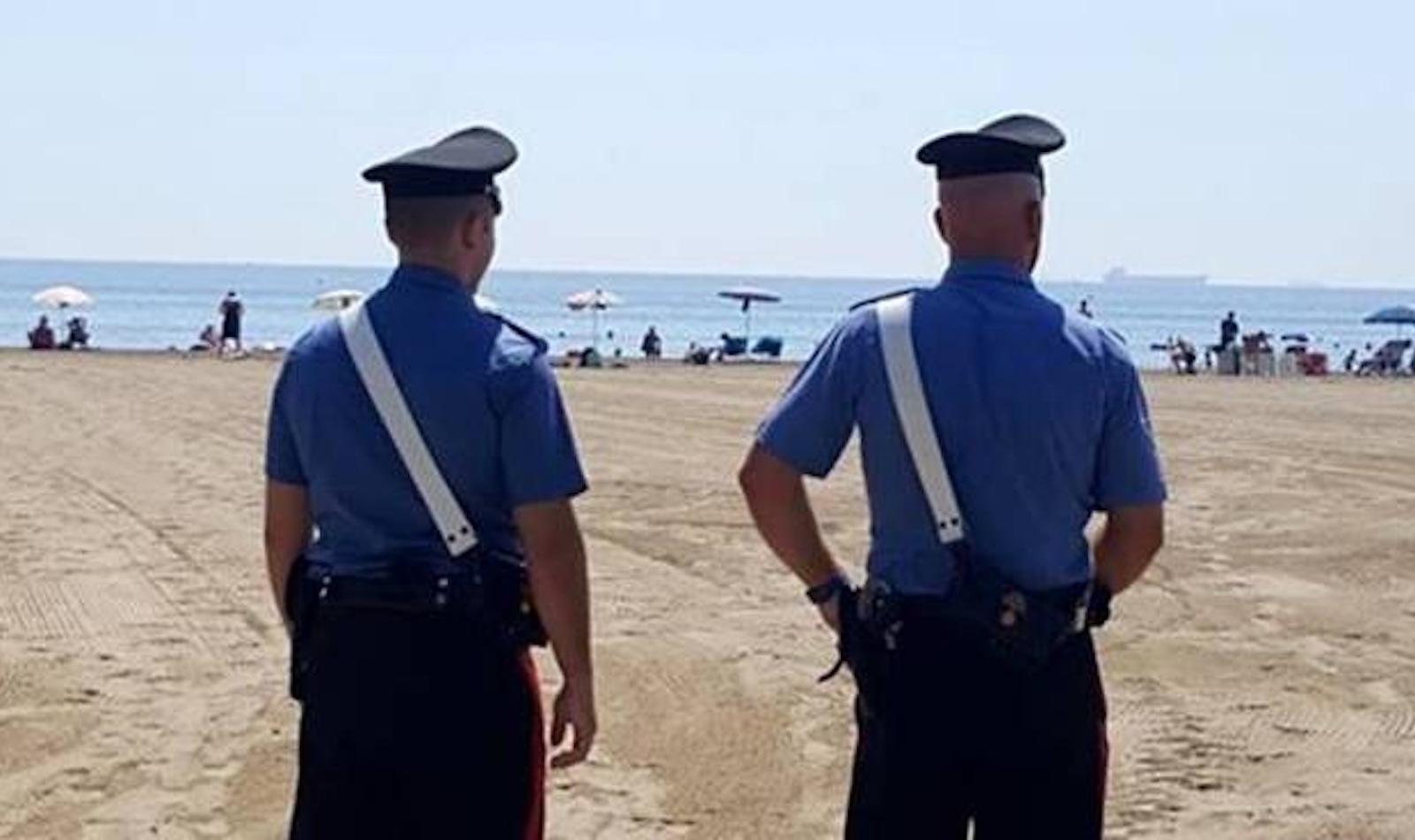 Carabinieri spiaggia