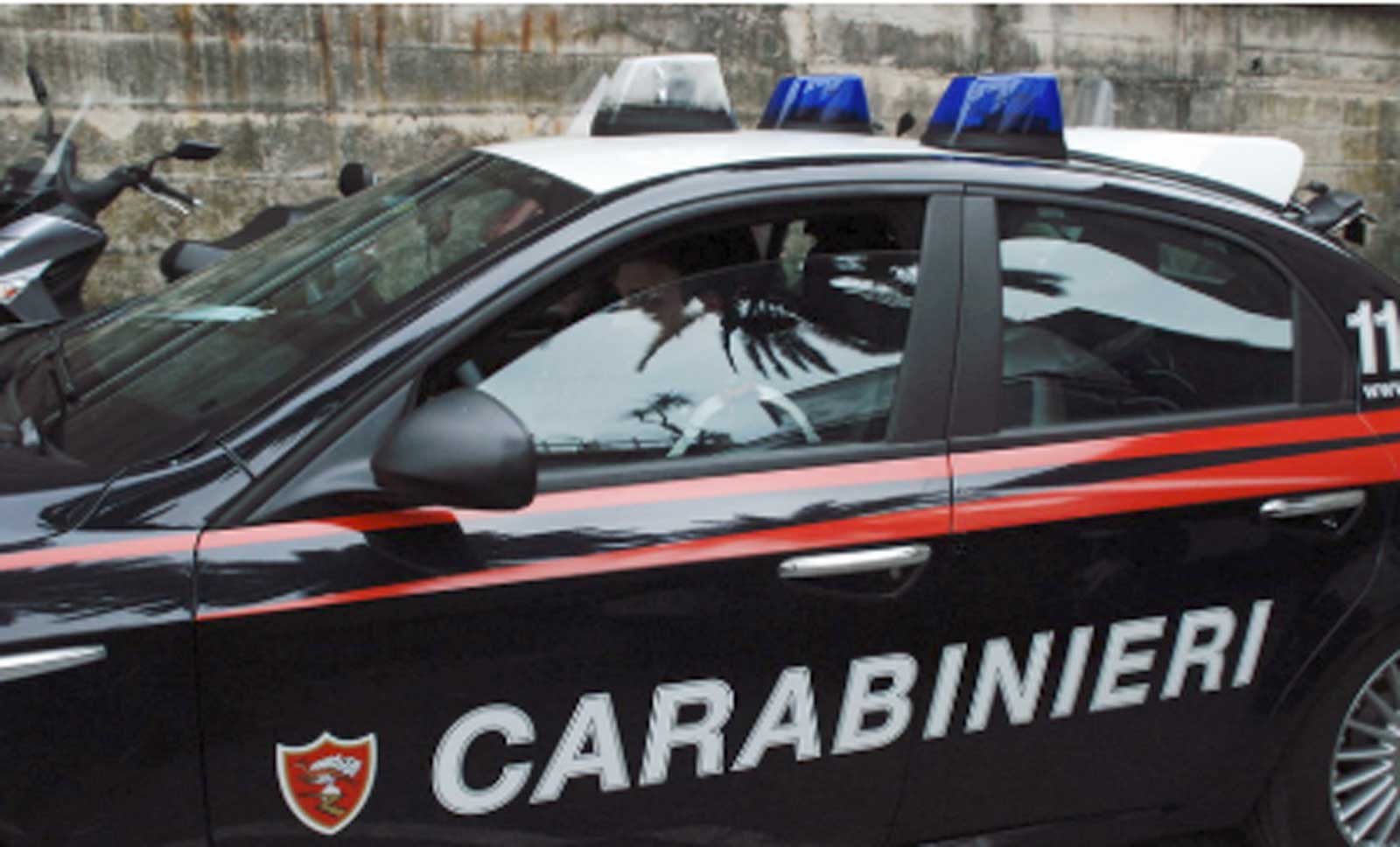 Carabinieri in azione a Tivoli