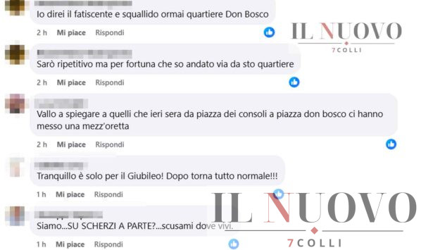 Commenti su Facebook Giubileo Giovani Don Bosco