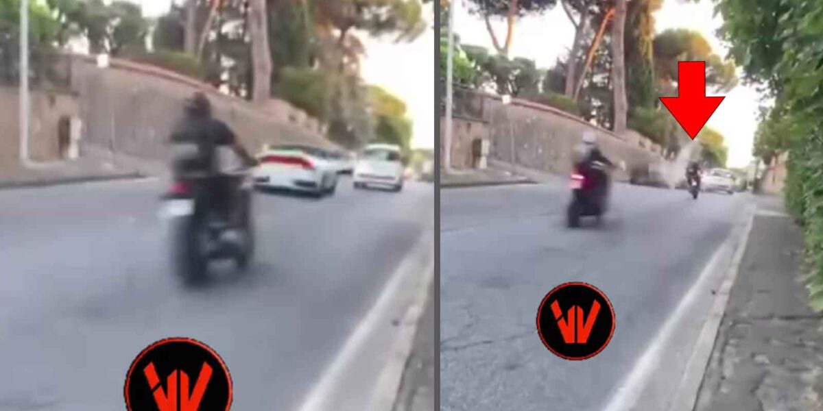 Corse clandestine a Marino Porsche contro auto