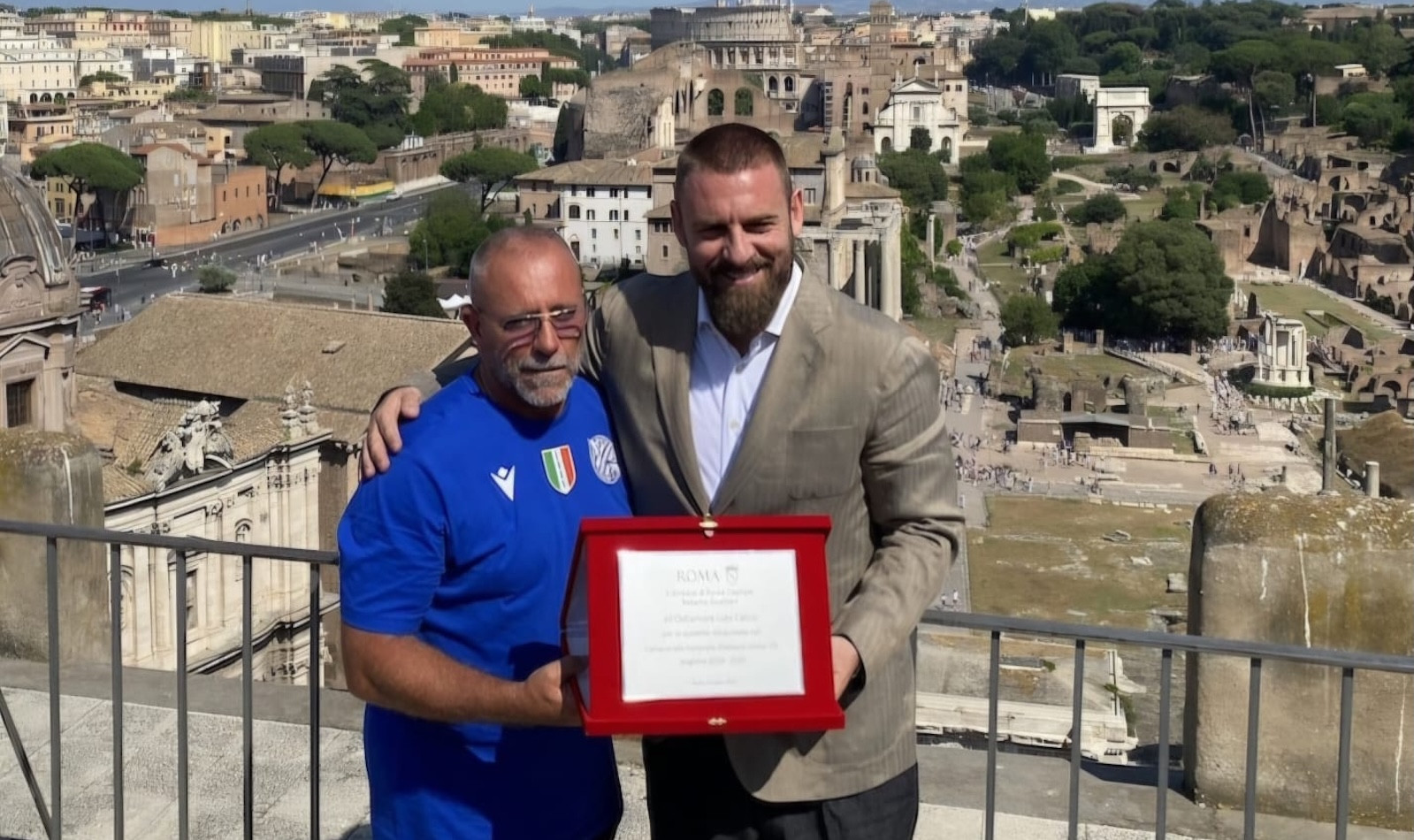 Alessandro Cuomo e Daniele De Rossi