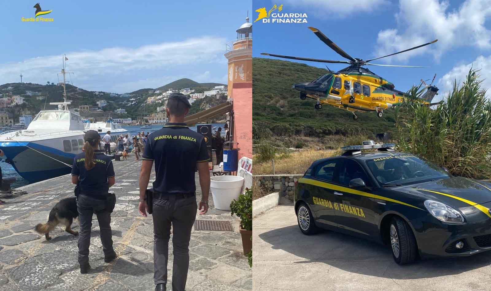 Guardia di Finanza a Ponza