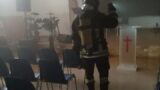 Roma, incendio in una chiesa evangelica in via della Marranella