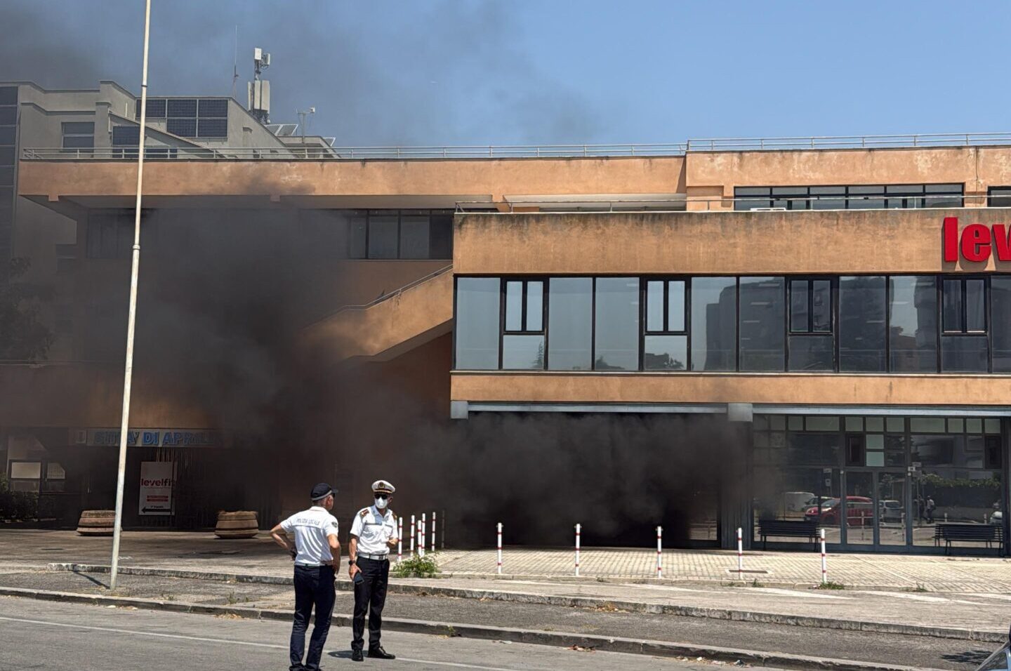 Incendio Comune di Aprilia