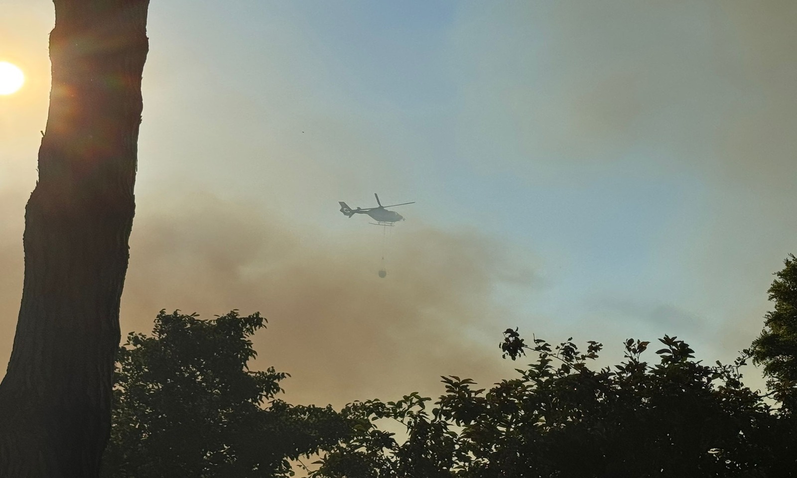 Incendio a Val Cannuta