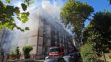 Roma, incendio in appartamento al Nuovo Salario: in fiamme il 5°piano di un palazzo, numerosi evacuati (FOTO)