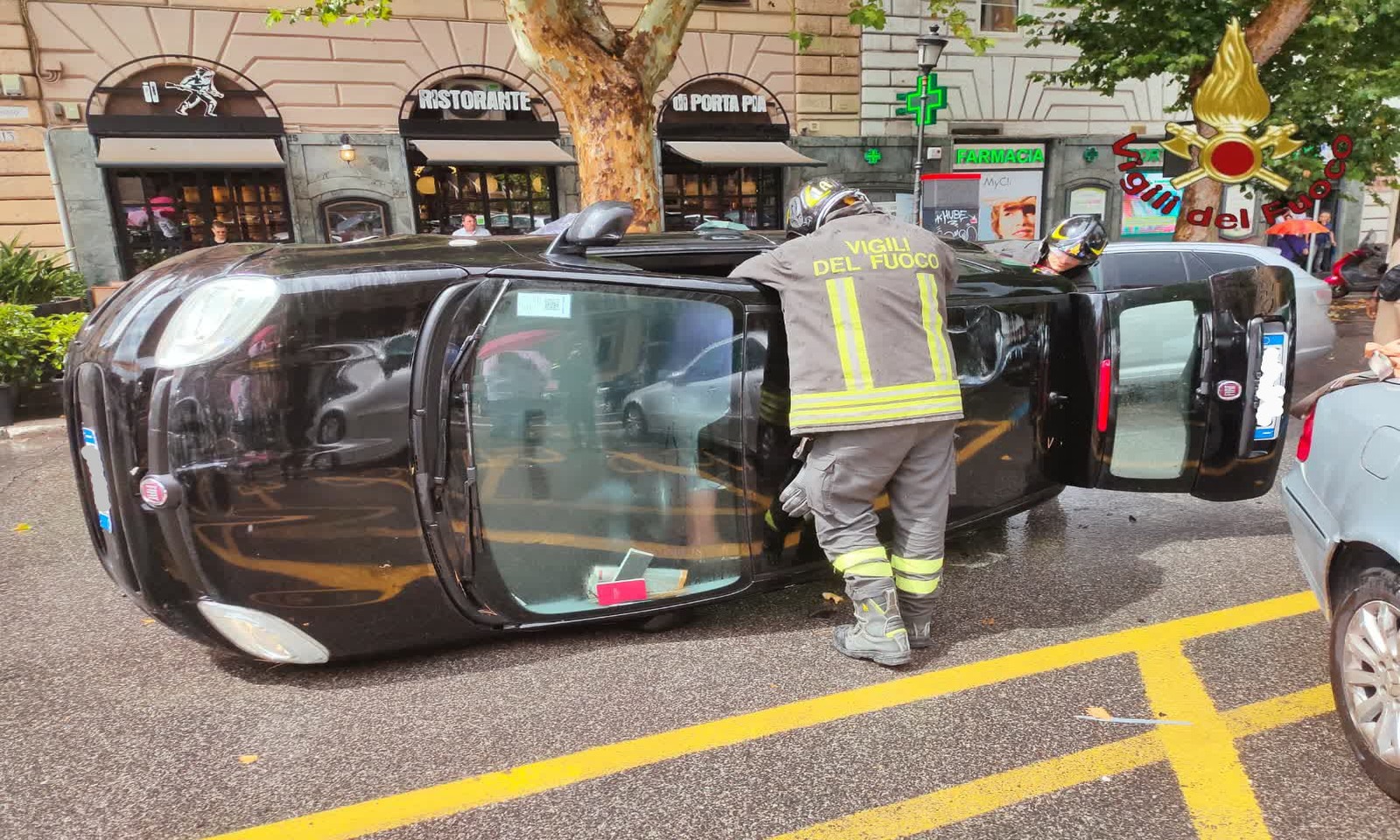 Incidente sulla Nomentana a Roma