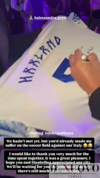 Maglia autografata