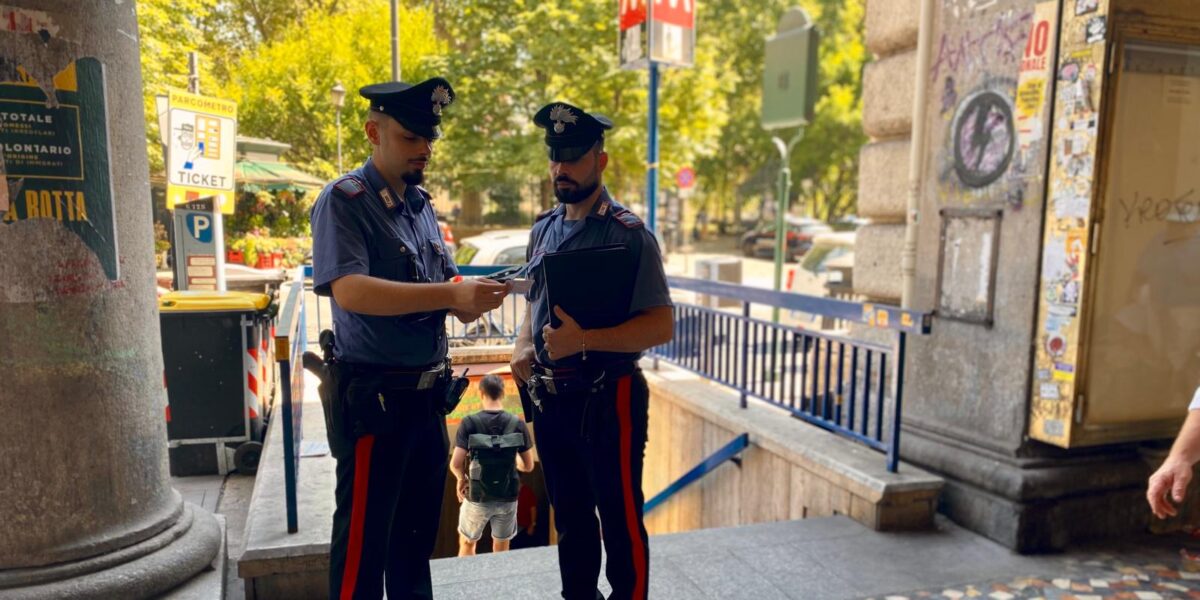 PIAZZA DANTE - I controlli dei Carabinieri nel quartiere Esquilino