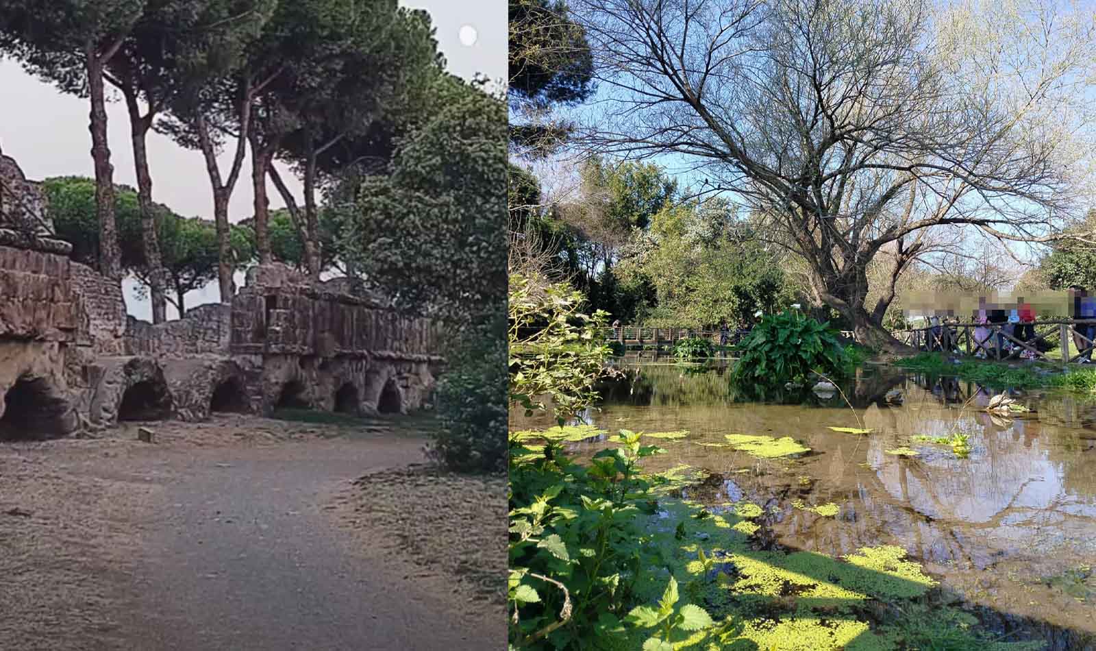 Parco degli Acquedotti Roma, laghetto