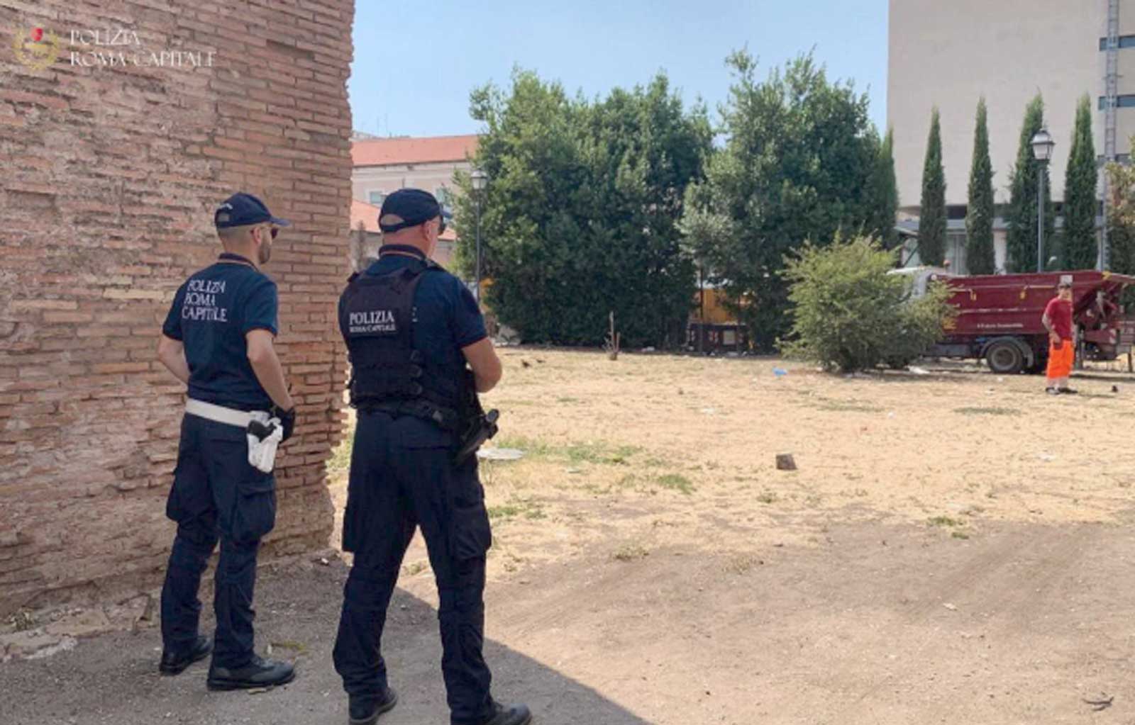 Roma, Polizia Locale in azione