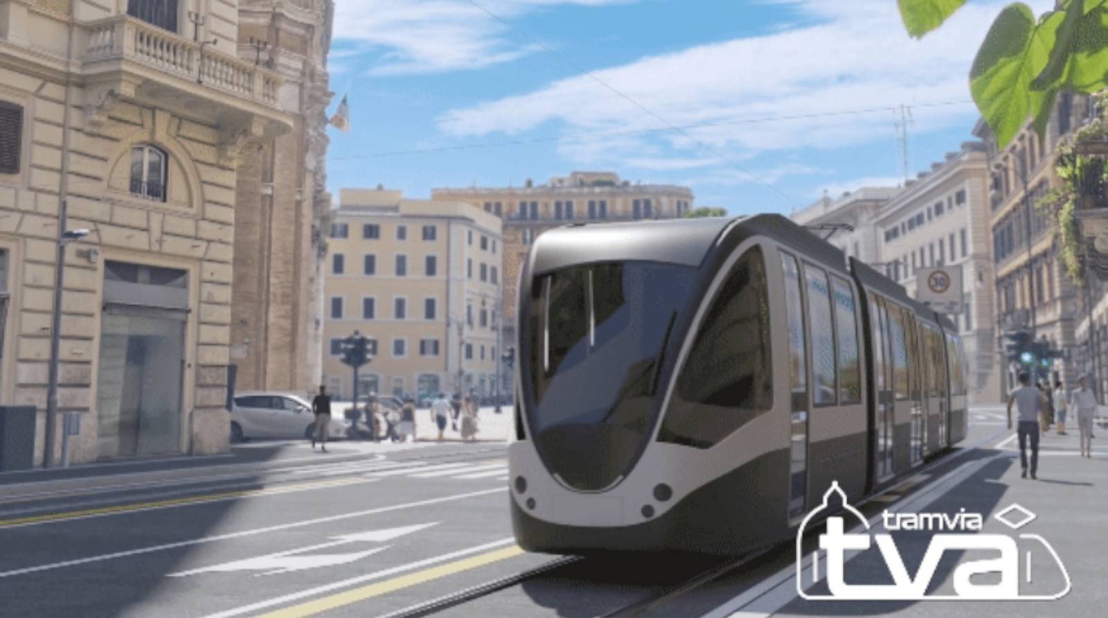 Il rendering del progetto del Comune di Roma