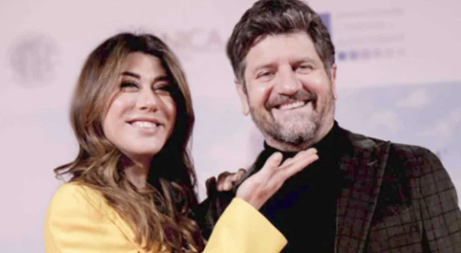 Roma, da sinistra Virginia Raffaele e Fabio de Luigi