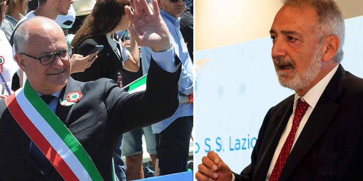 Roberto Gualtieri e Francesco Rocca