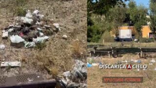 Roma, degrado al giardino Alberto Cianca di Cinecittà