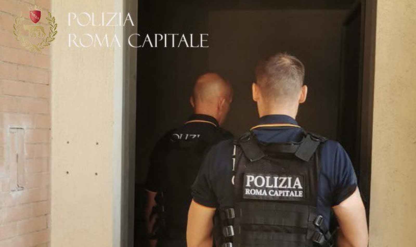 Roma, Polizia Locale in azione