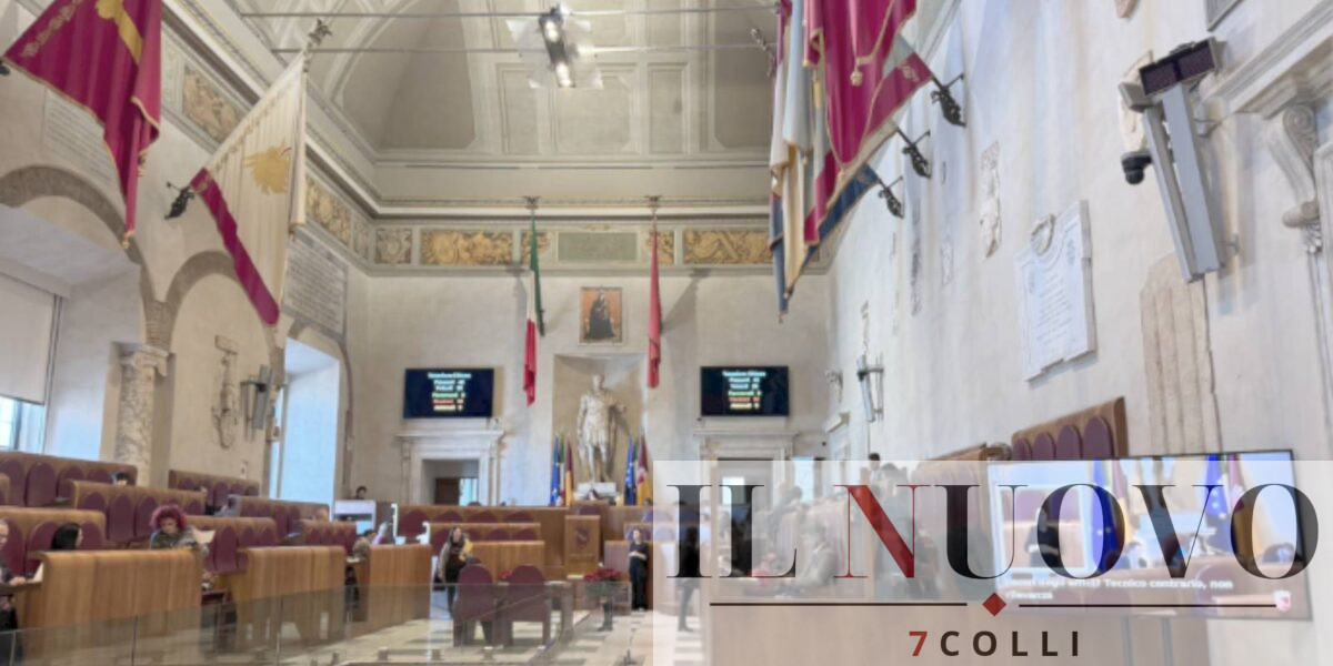 Roma, l'aula Giulio Cesare