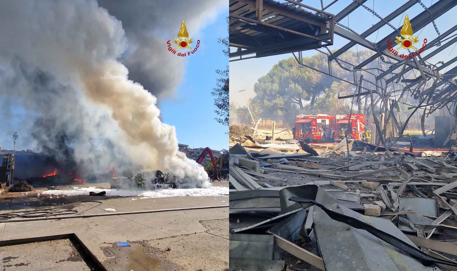 Roma, esplosione via Gordiani