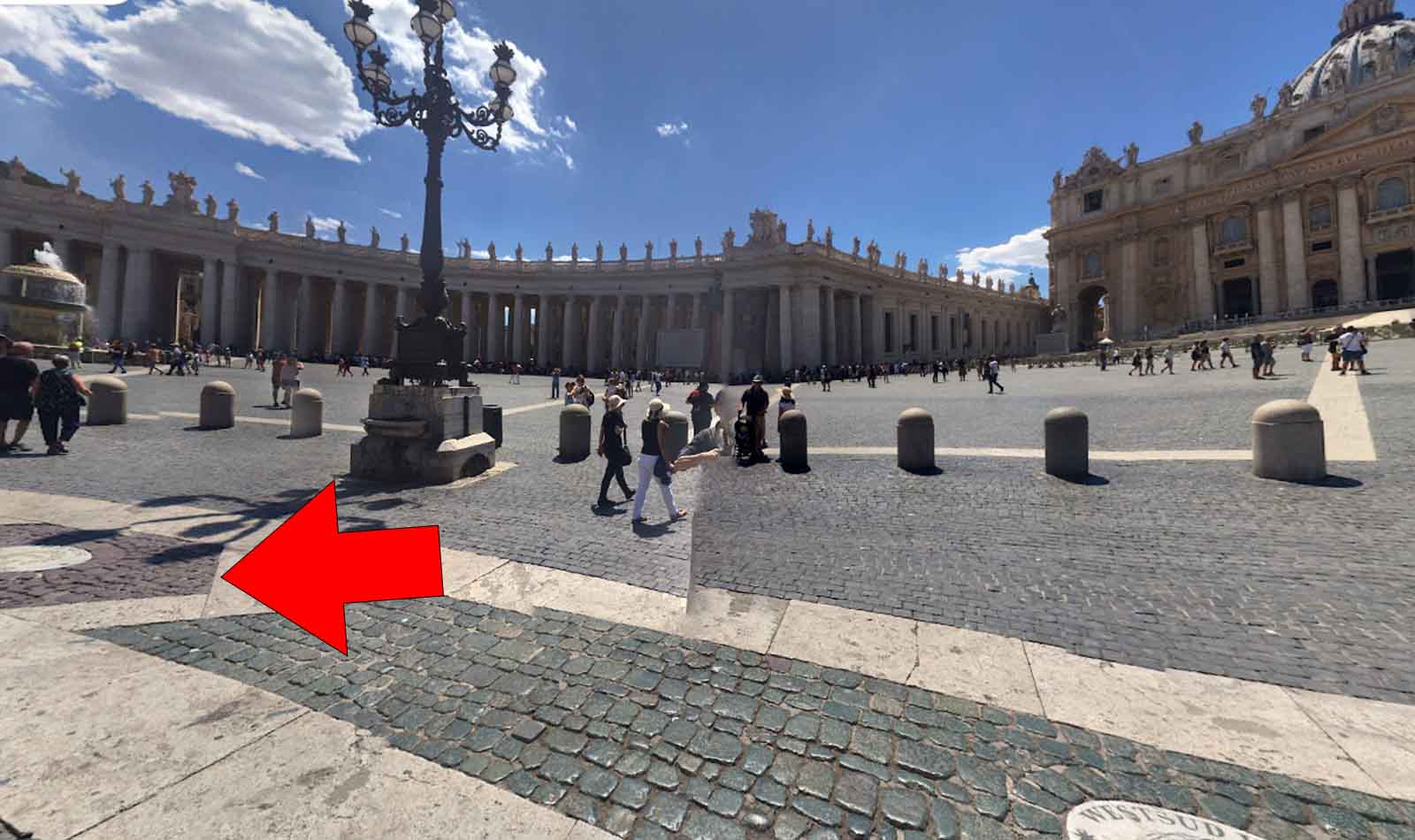 Roma, il cuore di Nerone di piazza San Pietro