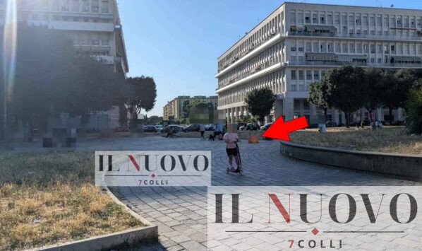 Roma, piazza Don Bosco tondini e bambini