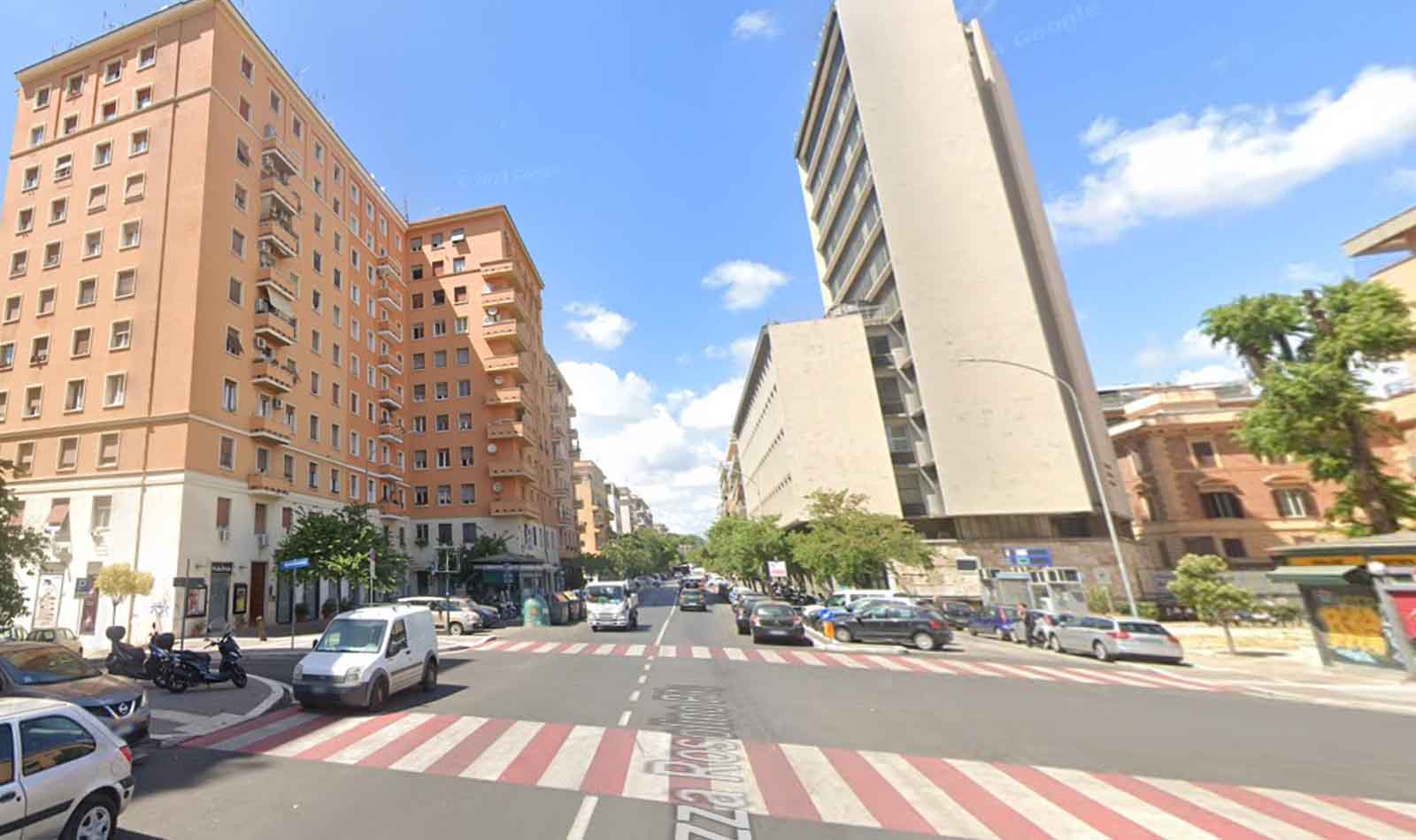 Roma, piazza Rosolino Pilo