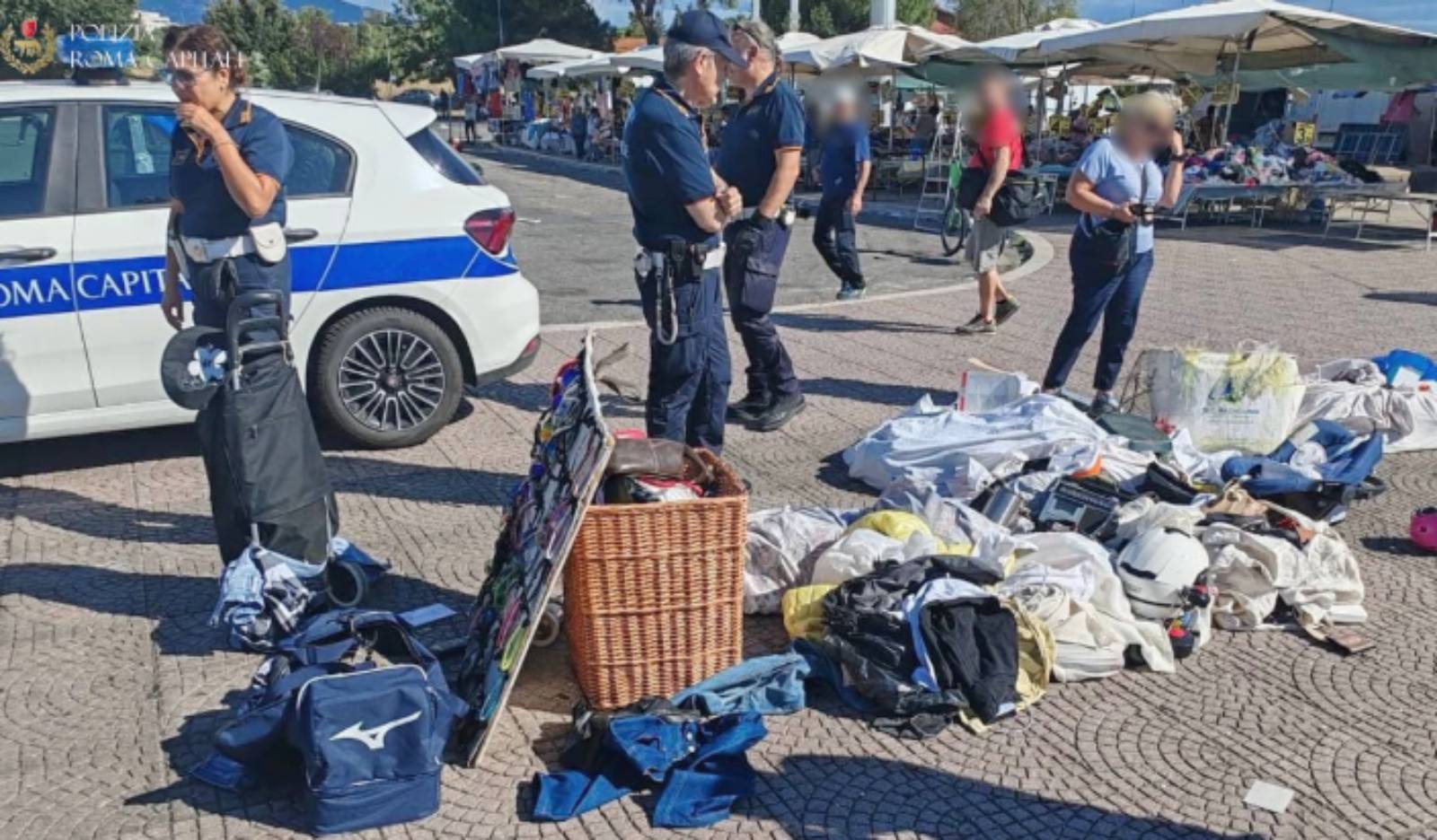 Roma, Polizia Locale in azione