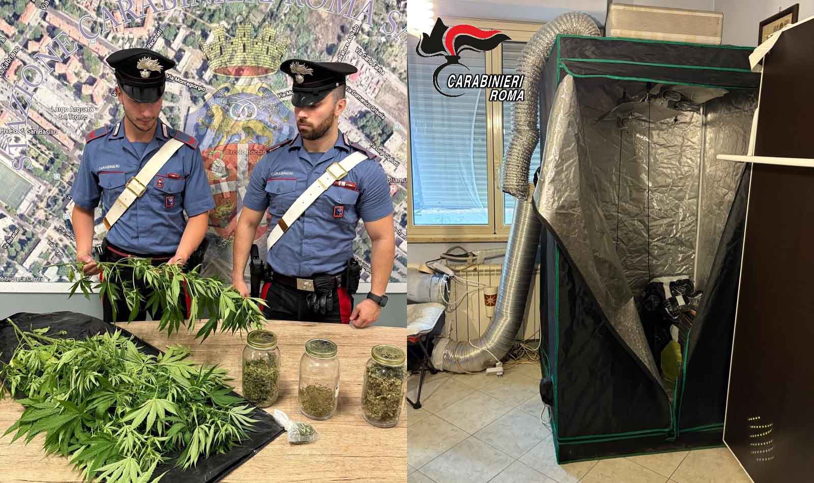 Roma, spaccio di droga