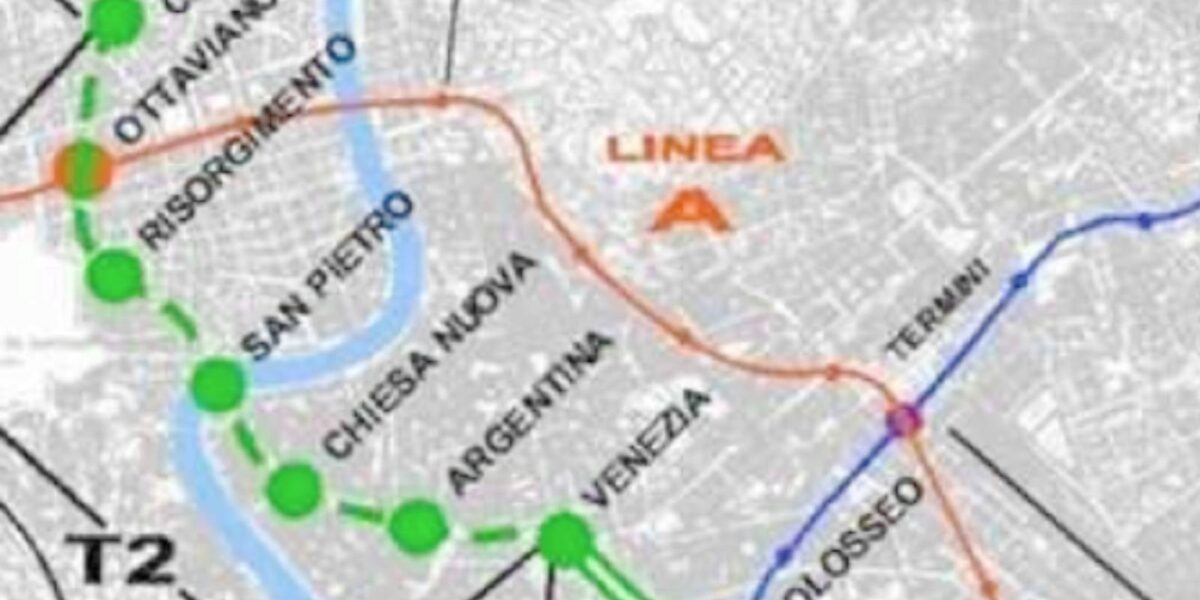 Roma, il progetto del tratto della Metro C che passerà sotto il fiume Tevere