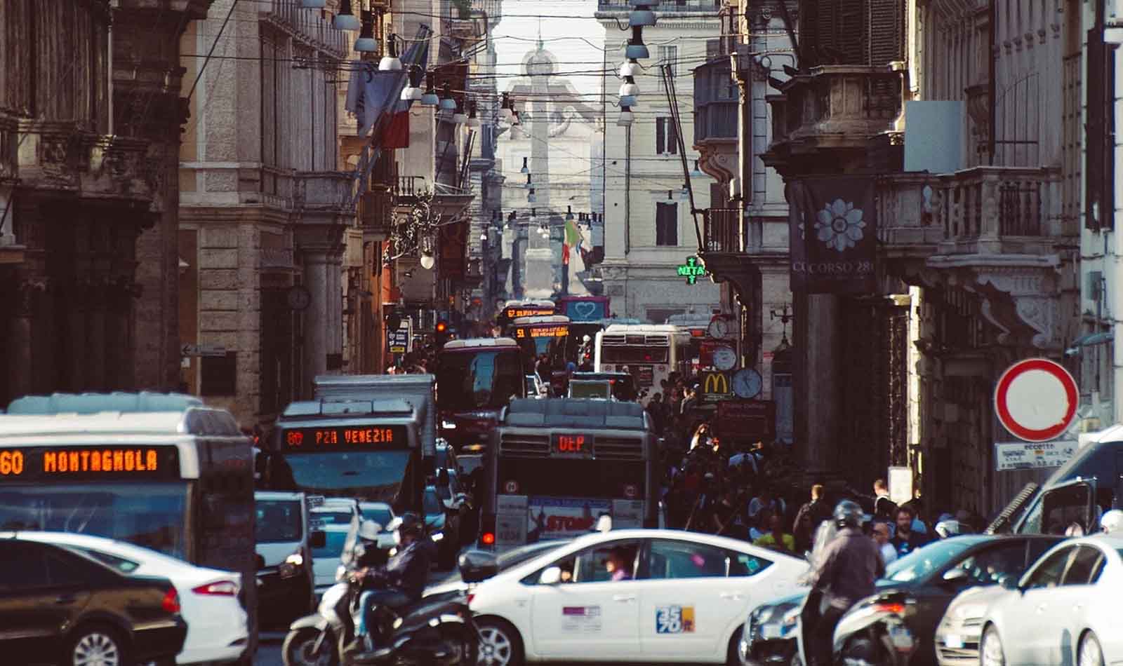 Roma, traffico