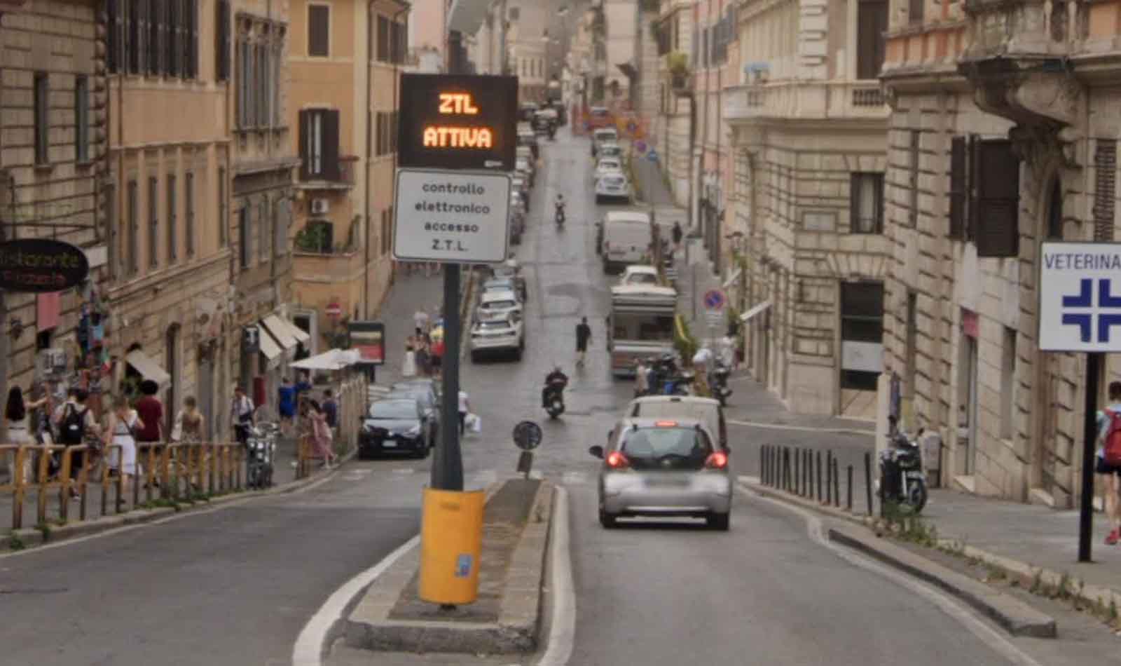 Roma, varco ZTL