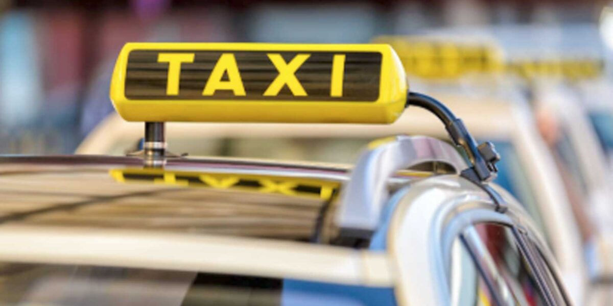 Un taxi a Roma