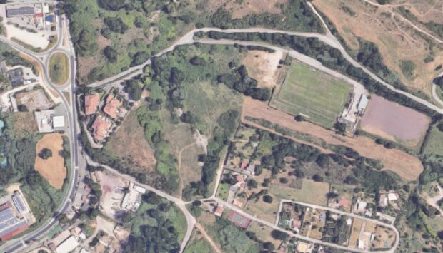 Tivoli, l'area i Galli località Villa Adriana, foto Google Maps