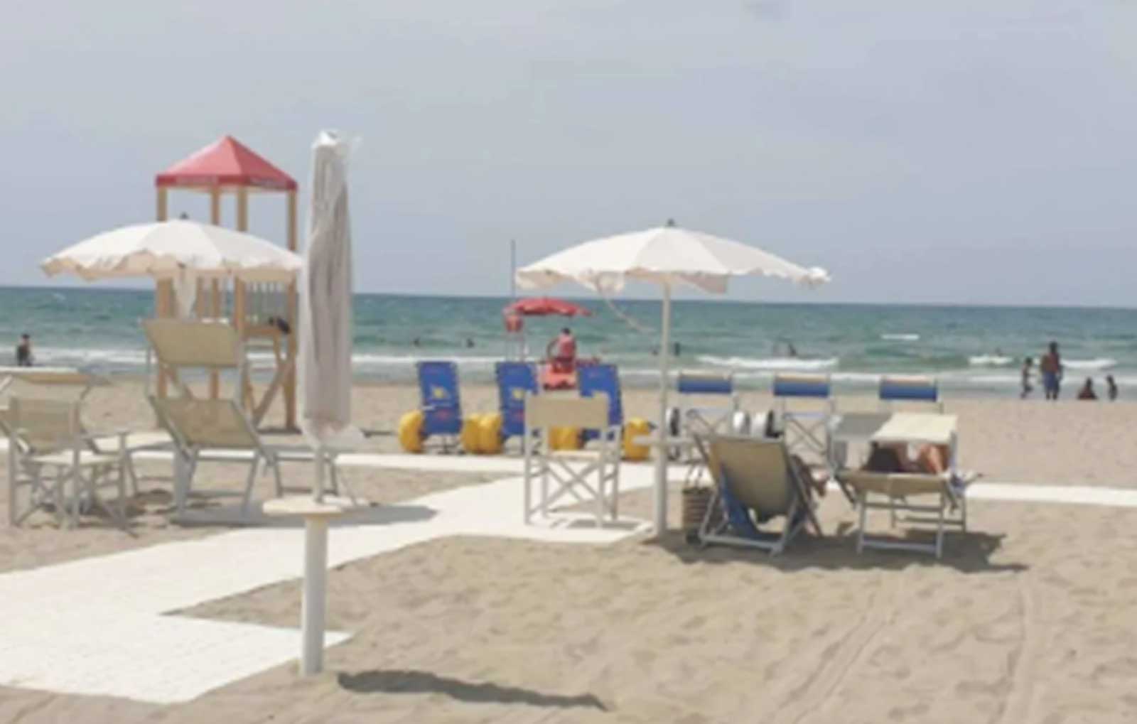 Torvaianica, spiaggia inclusiva dello scorso anno 2024
