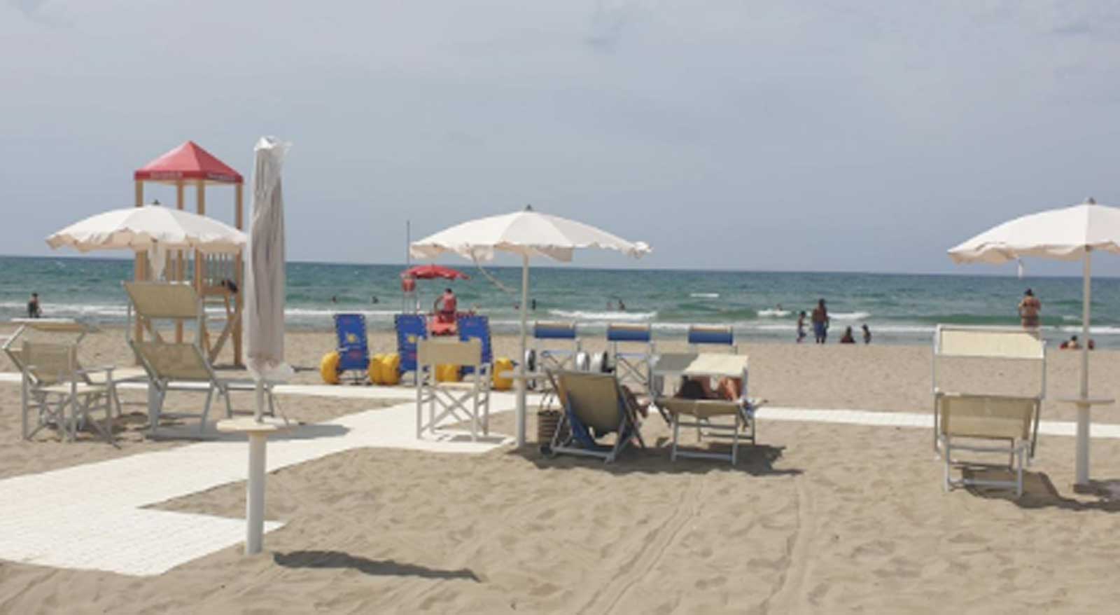 Torvaianica, la spiaggia inclusiva, come appariva negli scorsi anni