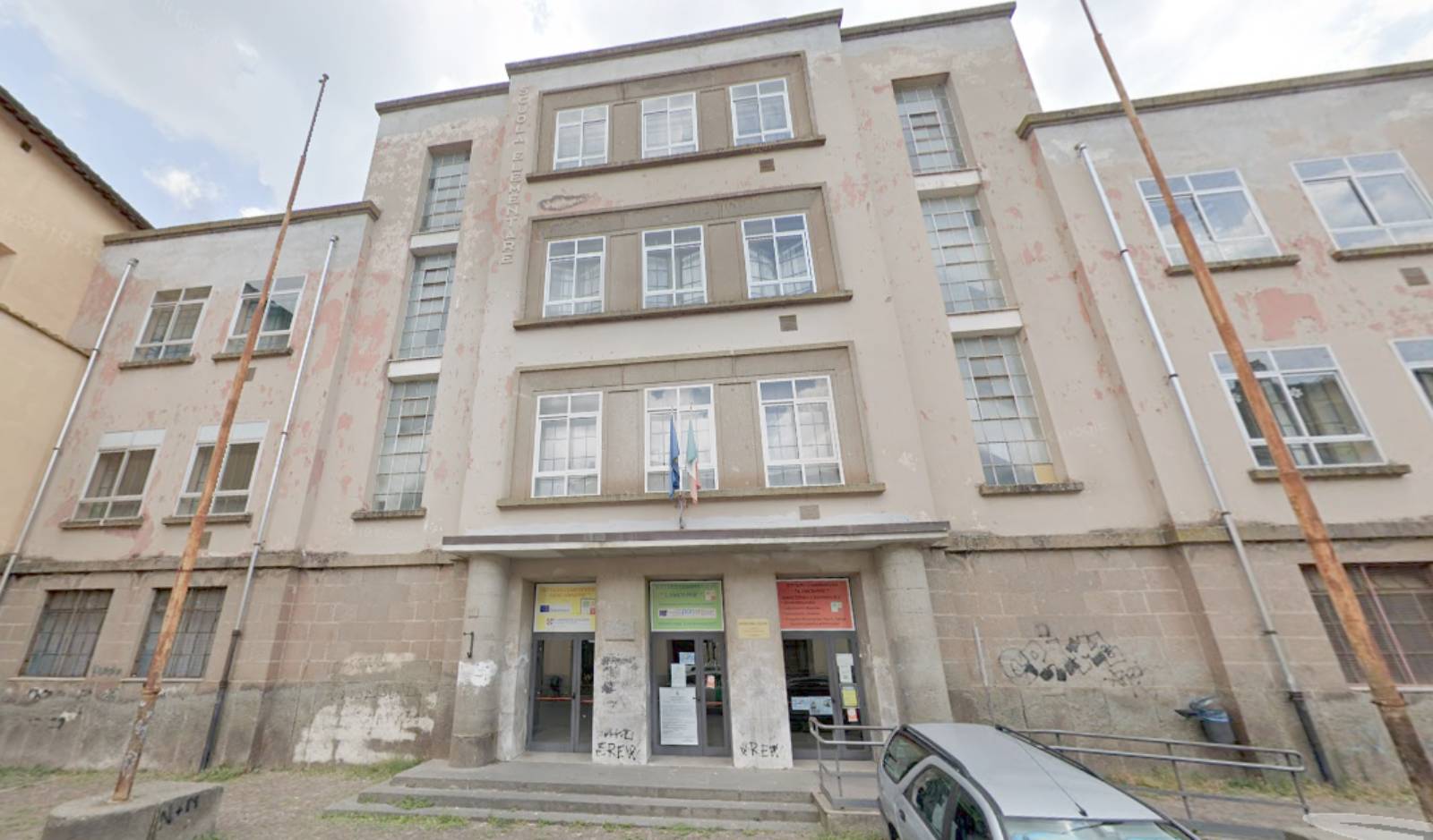 Viterbo, Istituto Fantappiè, foto Google Maps