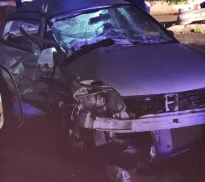 auto incidente Giulia Capraro