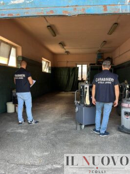 Autolavaggio sequestrato Colleferro