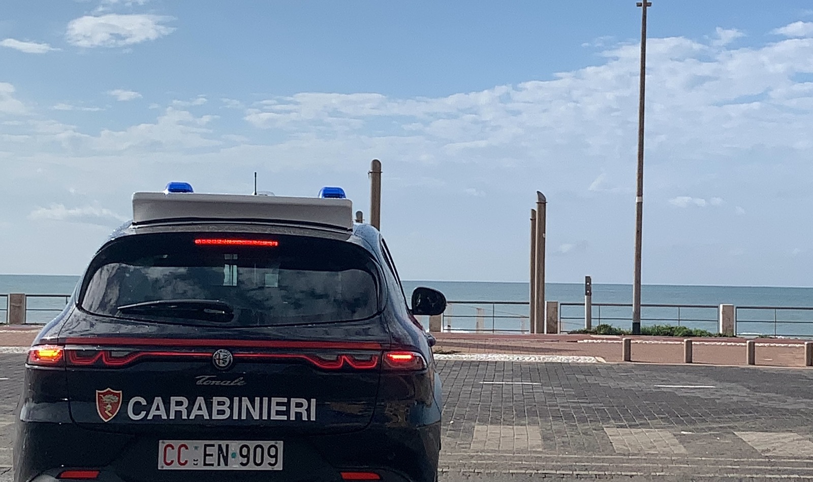 Carabinieri a Ostia
