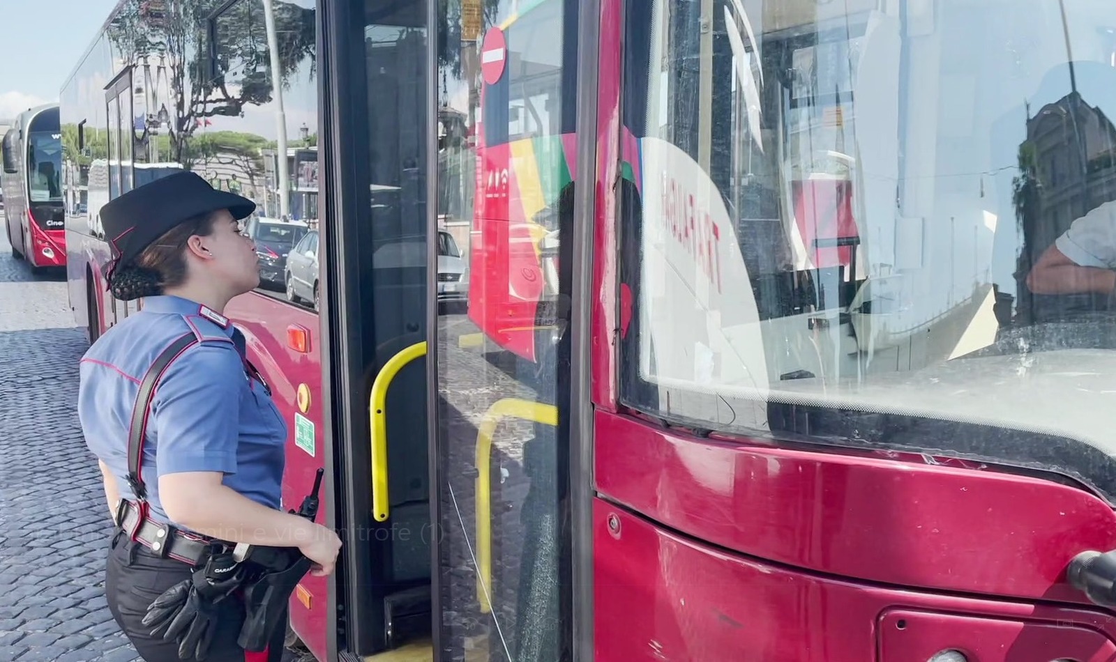 Aggressione autobus Roma