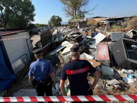 Discarica a Tivoli 