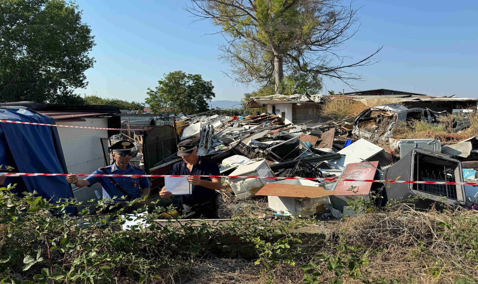 Discarica a Tivoli