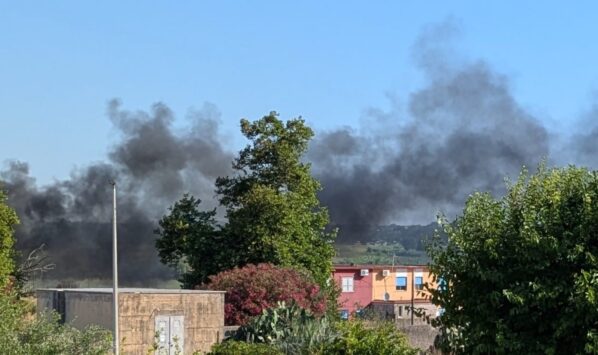 incendio Ardea Le Salzare