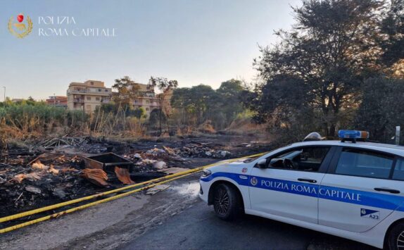 Incendio discarica