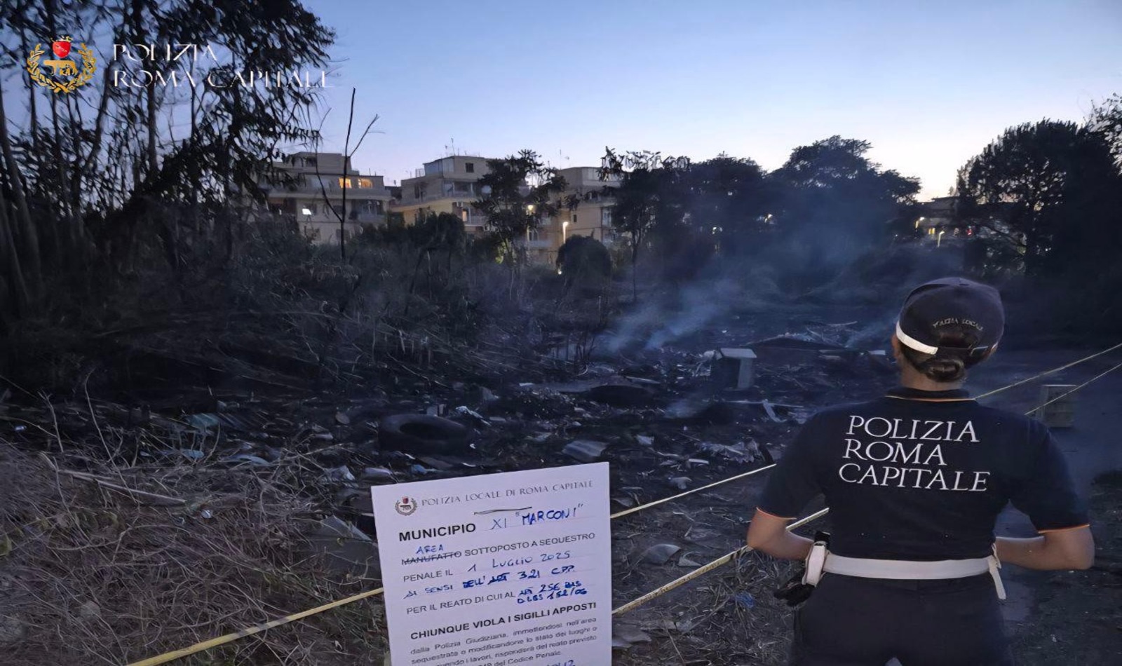 Incendio Magliana